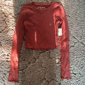 Aeropostale shrunken tee long sleeve